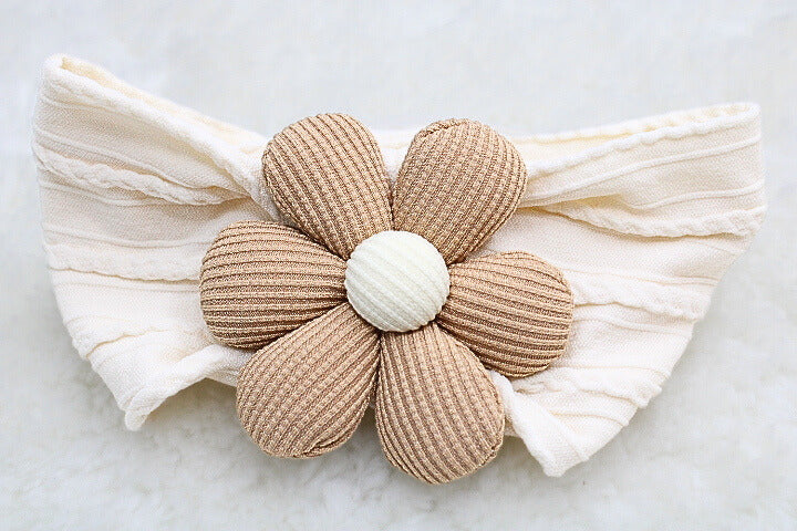 Baby Bow Headband Nude Colors