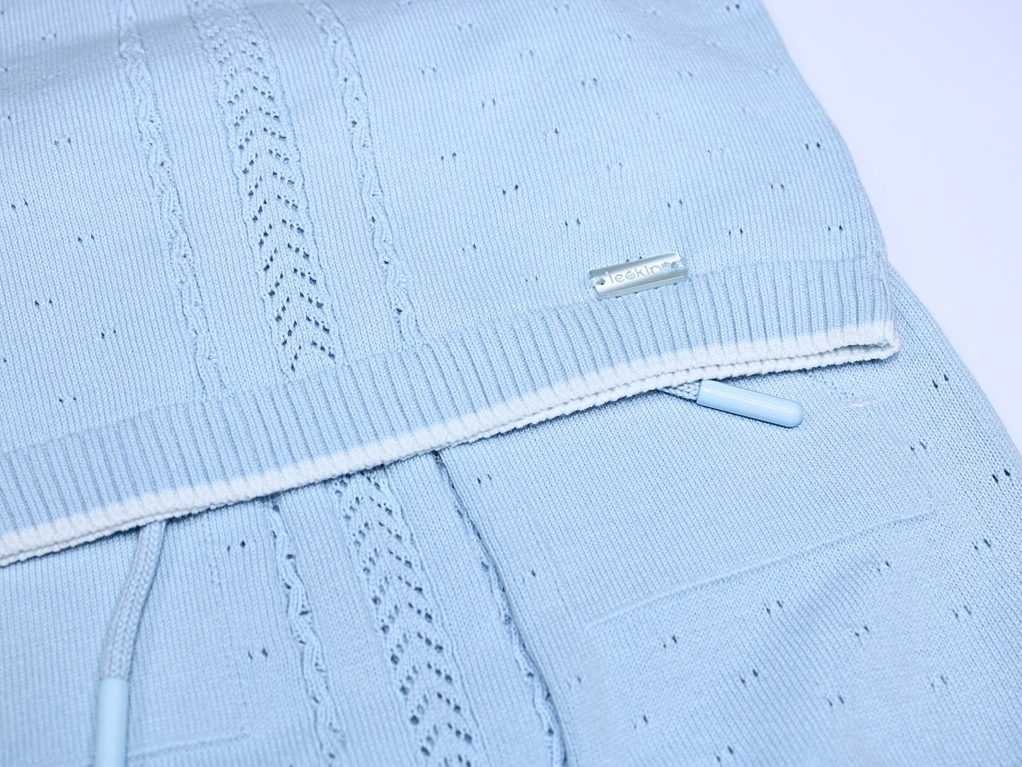 Baby Boy Blue Knit Set