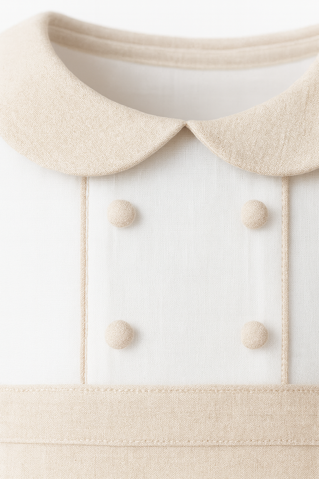 Baby Boy Linen Romper