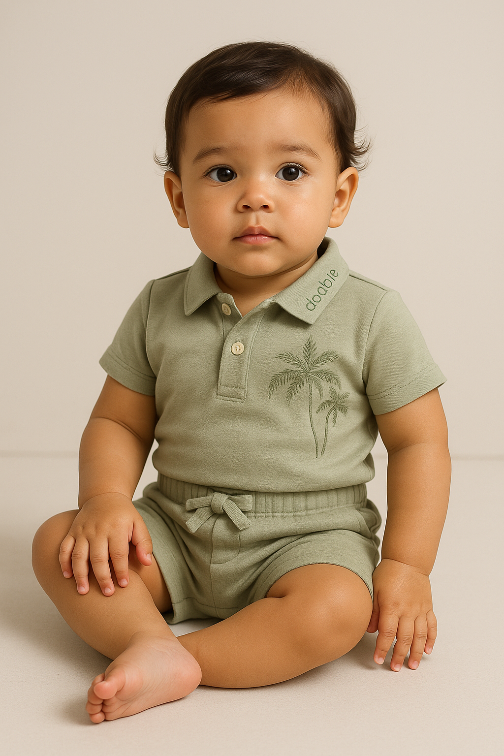 Baby Boy Palm Tree Set