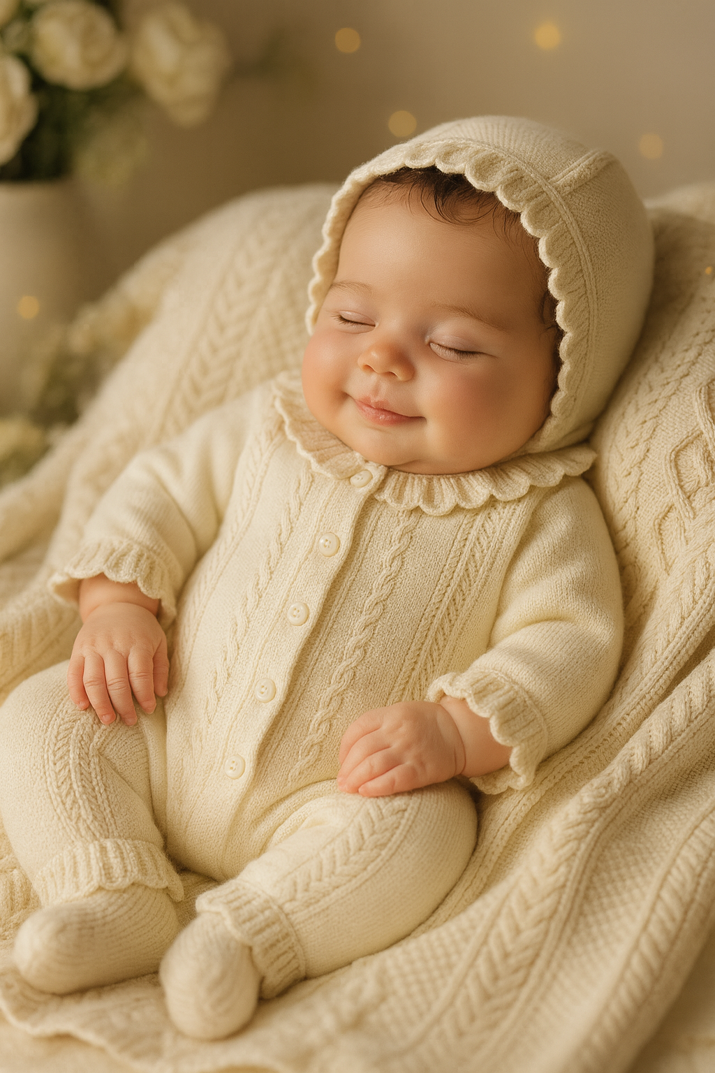 Baby Girl Elegant Gray NewBorn Set