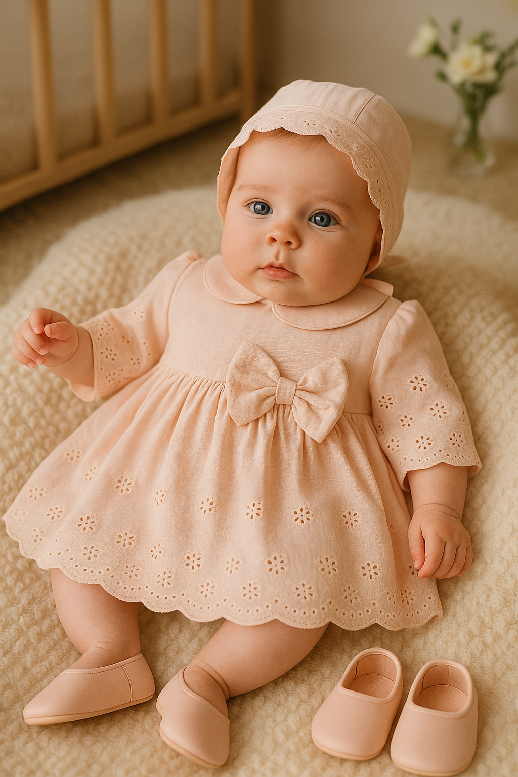 Baby Girl Lace Dress3- Piece