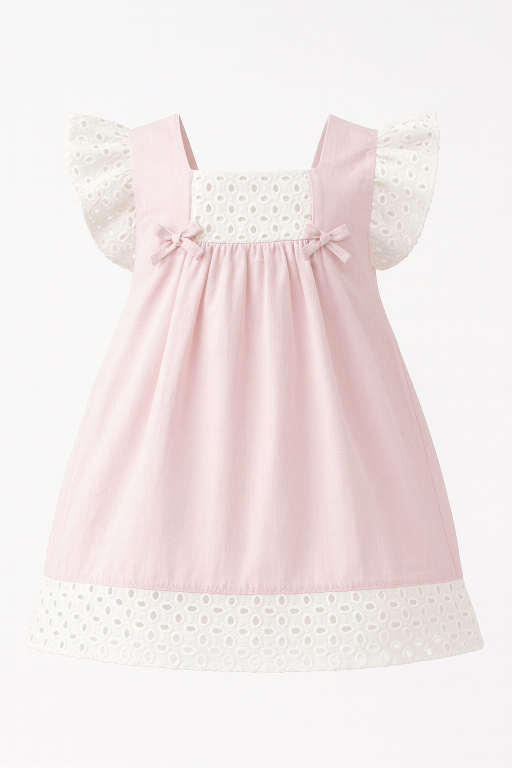 Blush lace Baby Dress