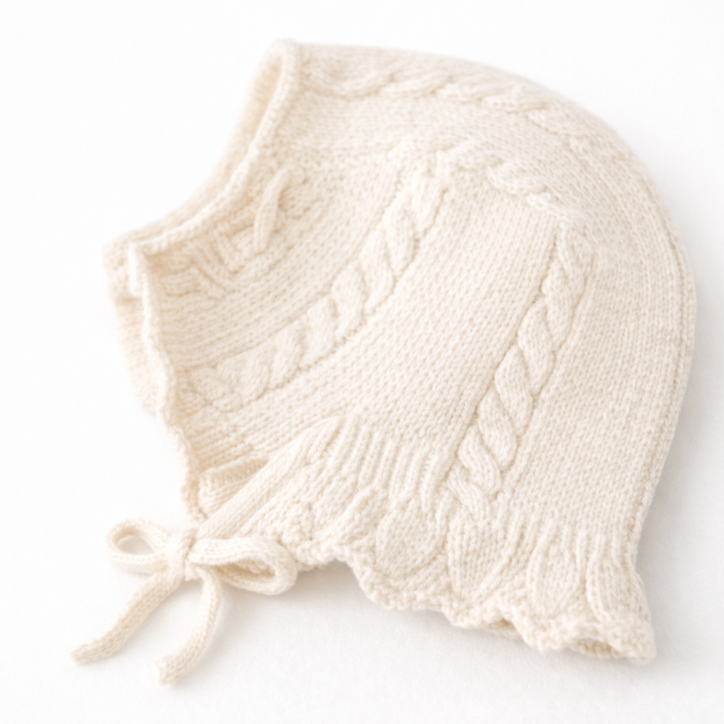 Cream Heirloom Knit Set