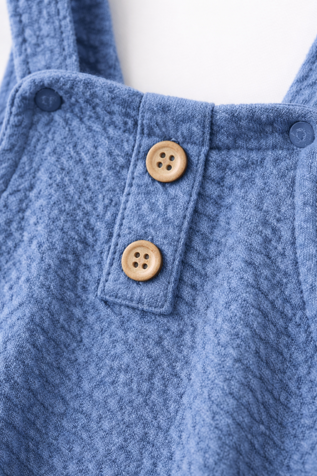 Baby Boy Blue Quilted Overall Set