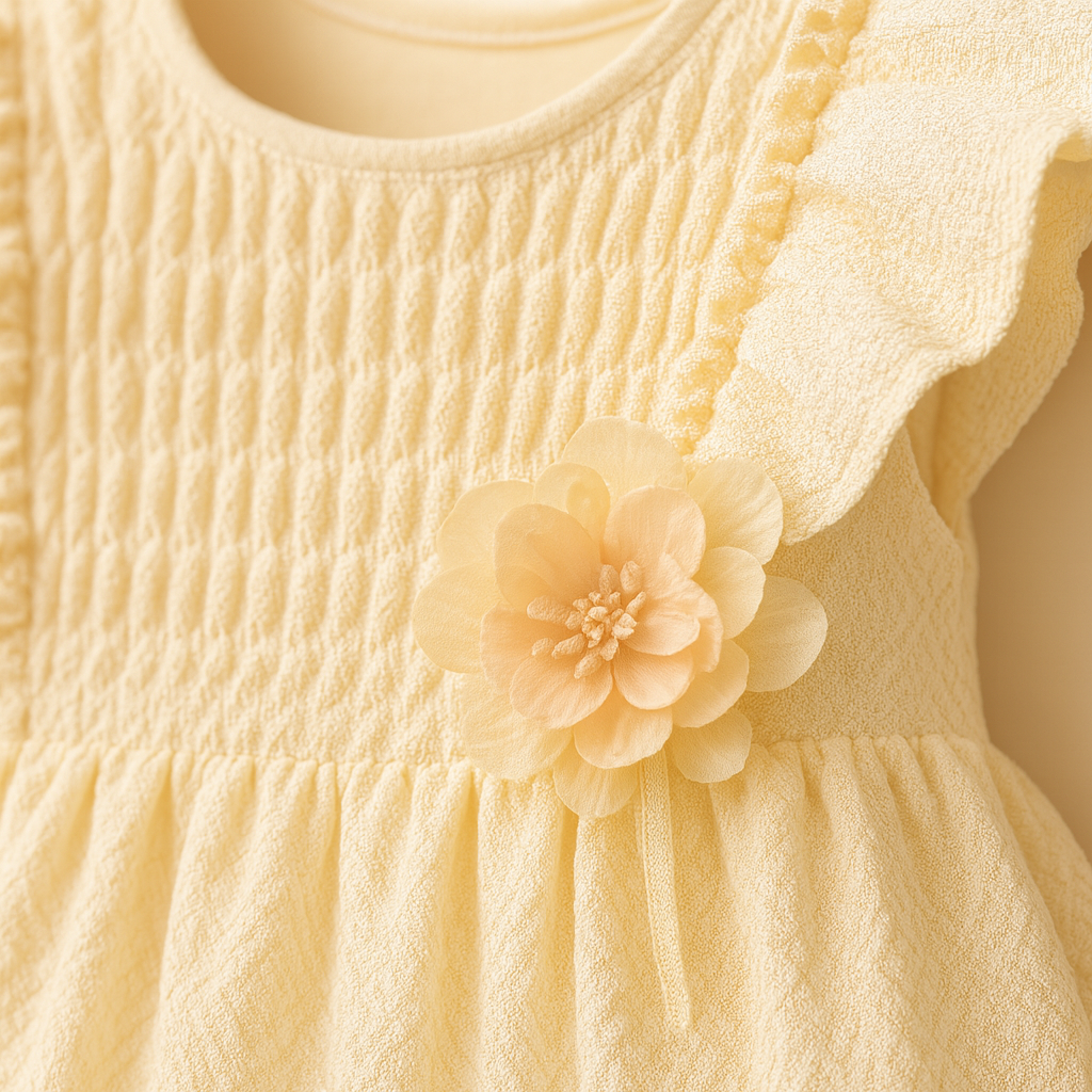 Ivory Bloom Baby Dress