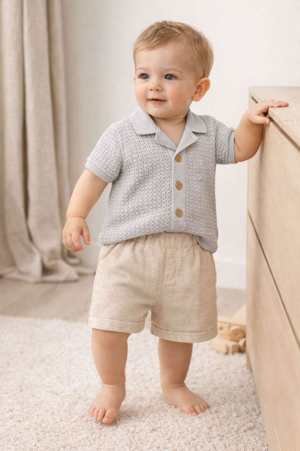 Linen Classic Suspender Set