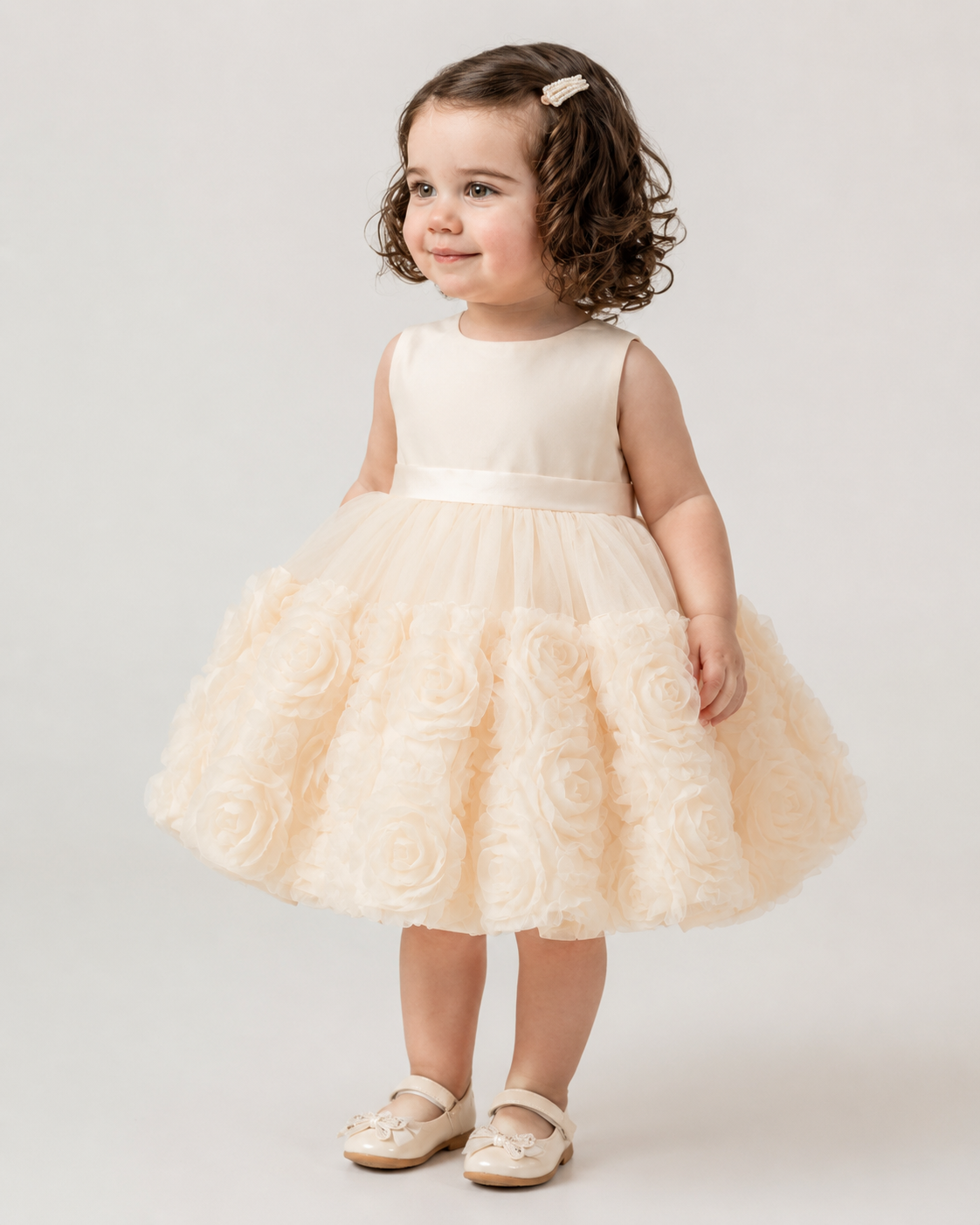 Rosette Princess Party Dress