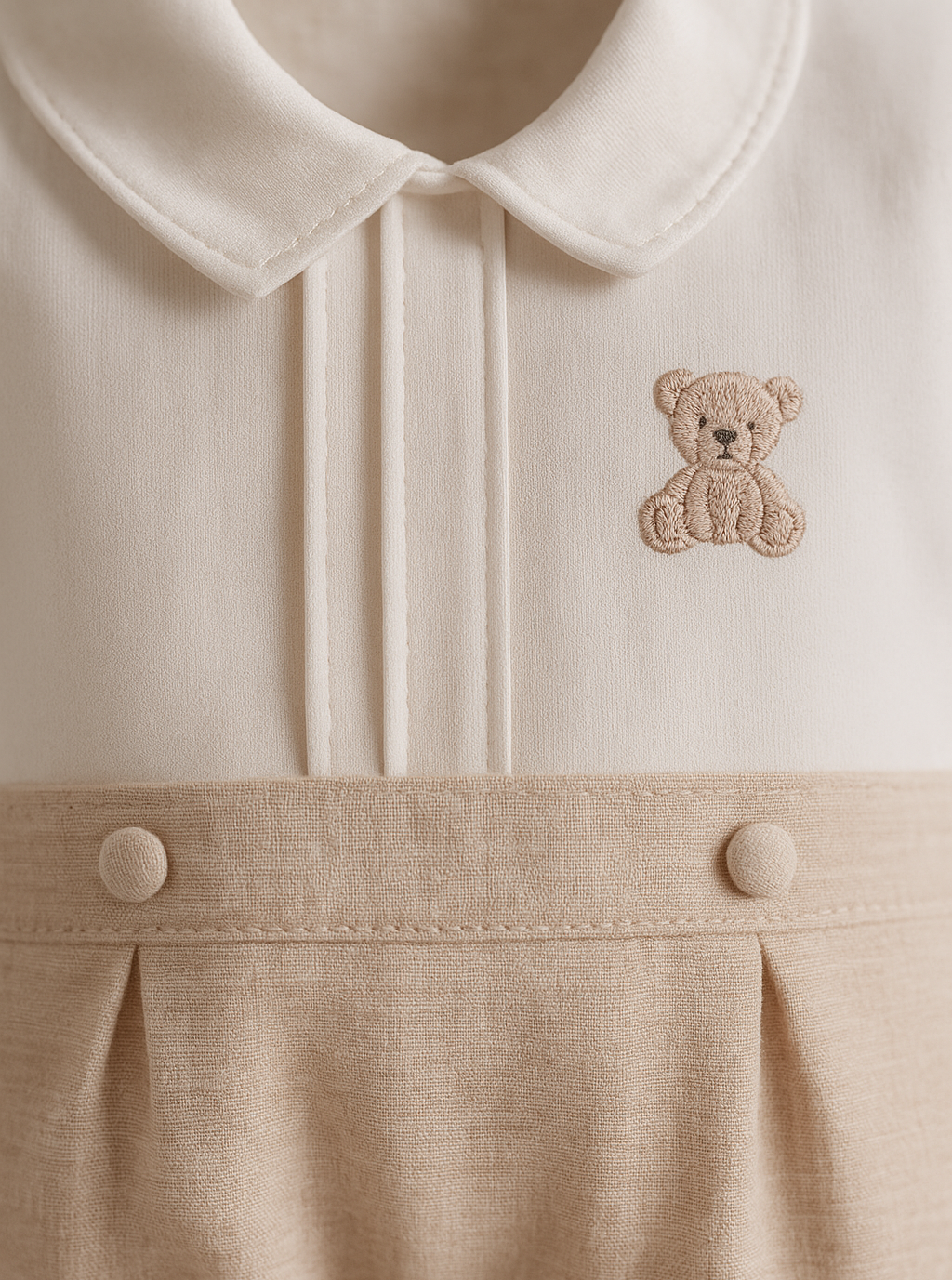 Teddy Charm Baby Romper