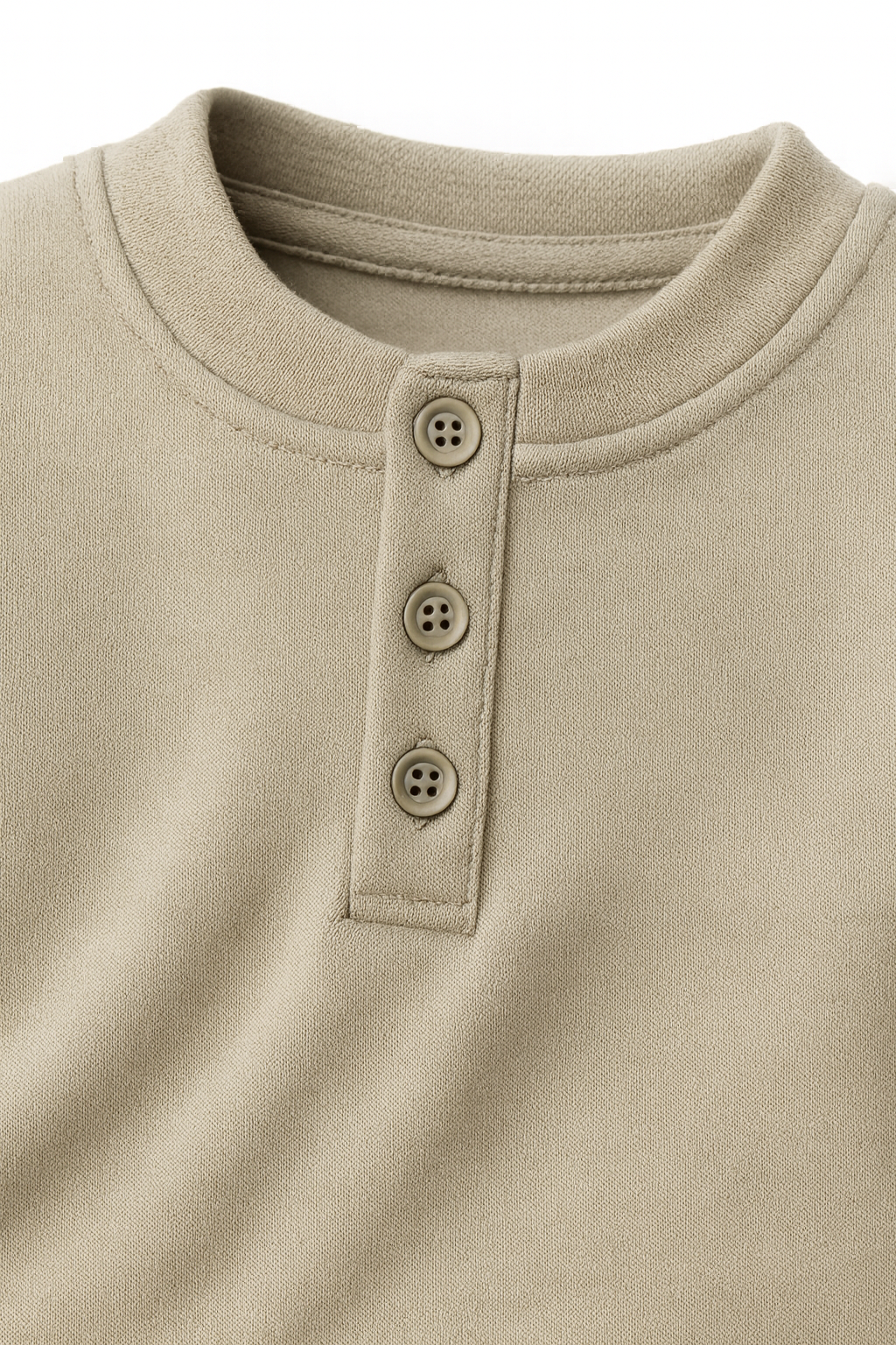 Two-Piece Henley Set