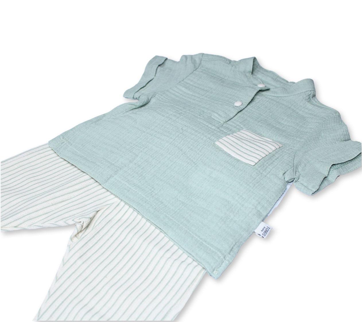 Baby Boy 2-Piece Textured Set