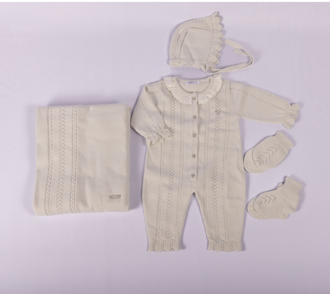 Baby Girl Elegant Gray NewBorn Set
