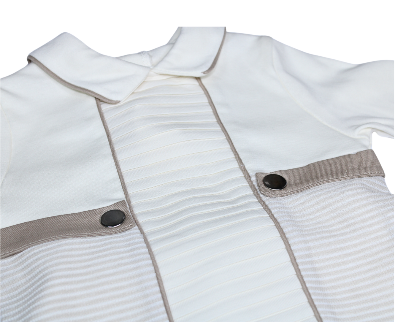 Baby Boy 2-Piece Pleated Knit Set