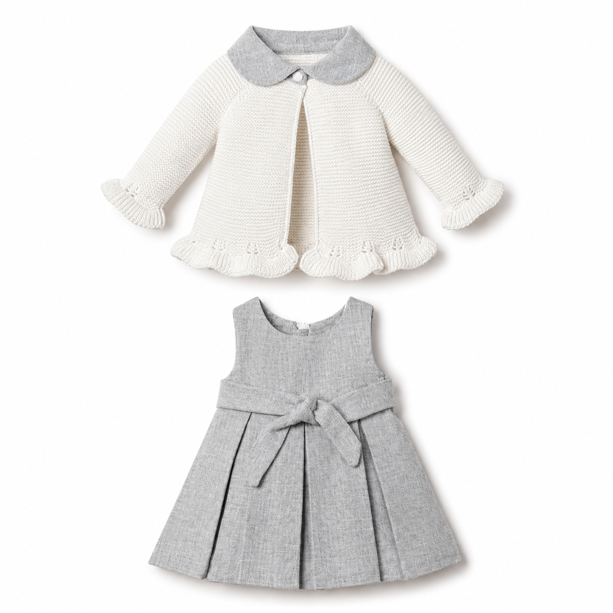 Graceful Bow Dress Set