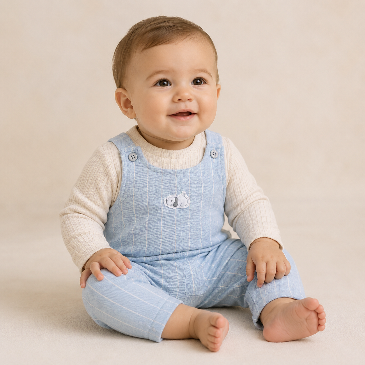 Little Puppy Overall Set