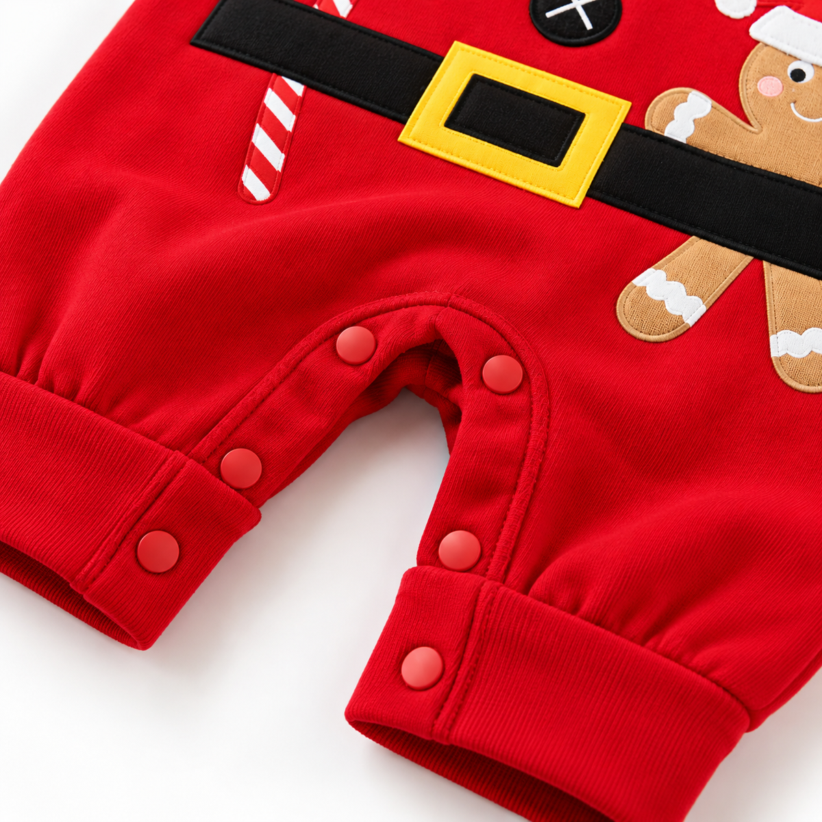Christmas Cheer Cotton Romper