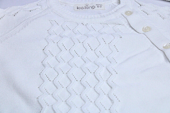 White Zig-zag Baby Boy Set of 5