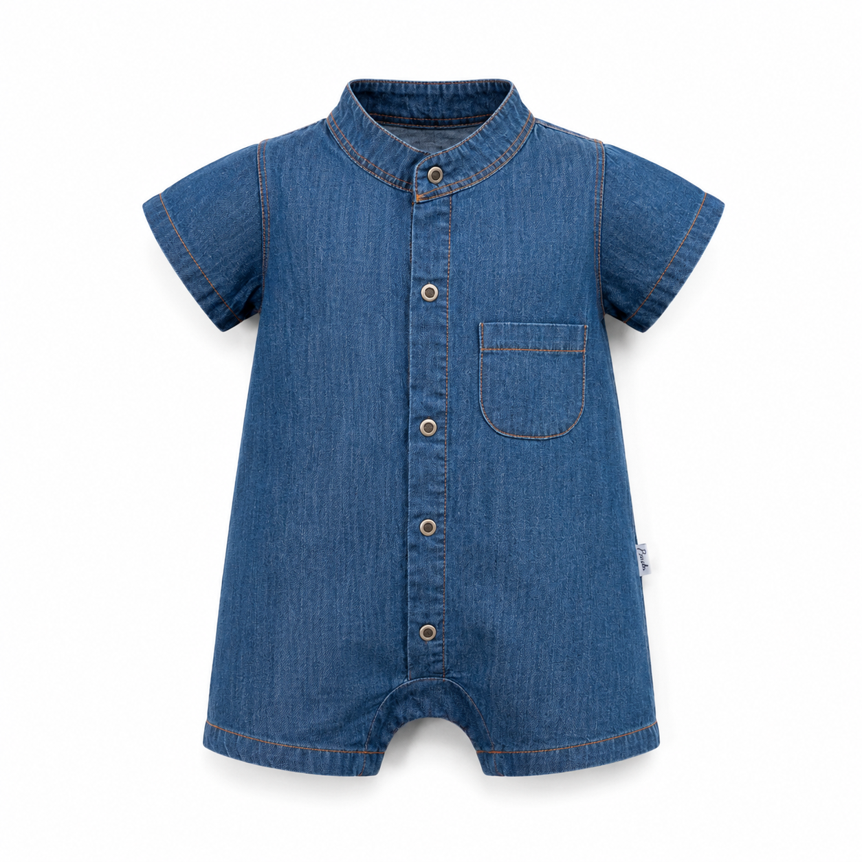 Denim Explorer Romper