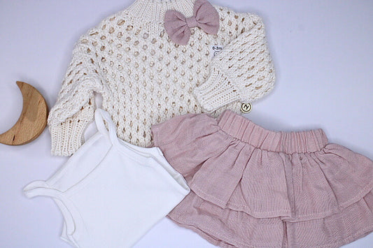 Baby Girl 3 Pieces Skirt Set