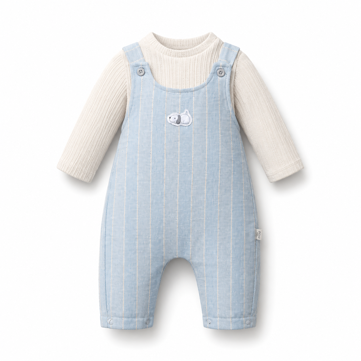 Little Puppy Overall Set
