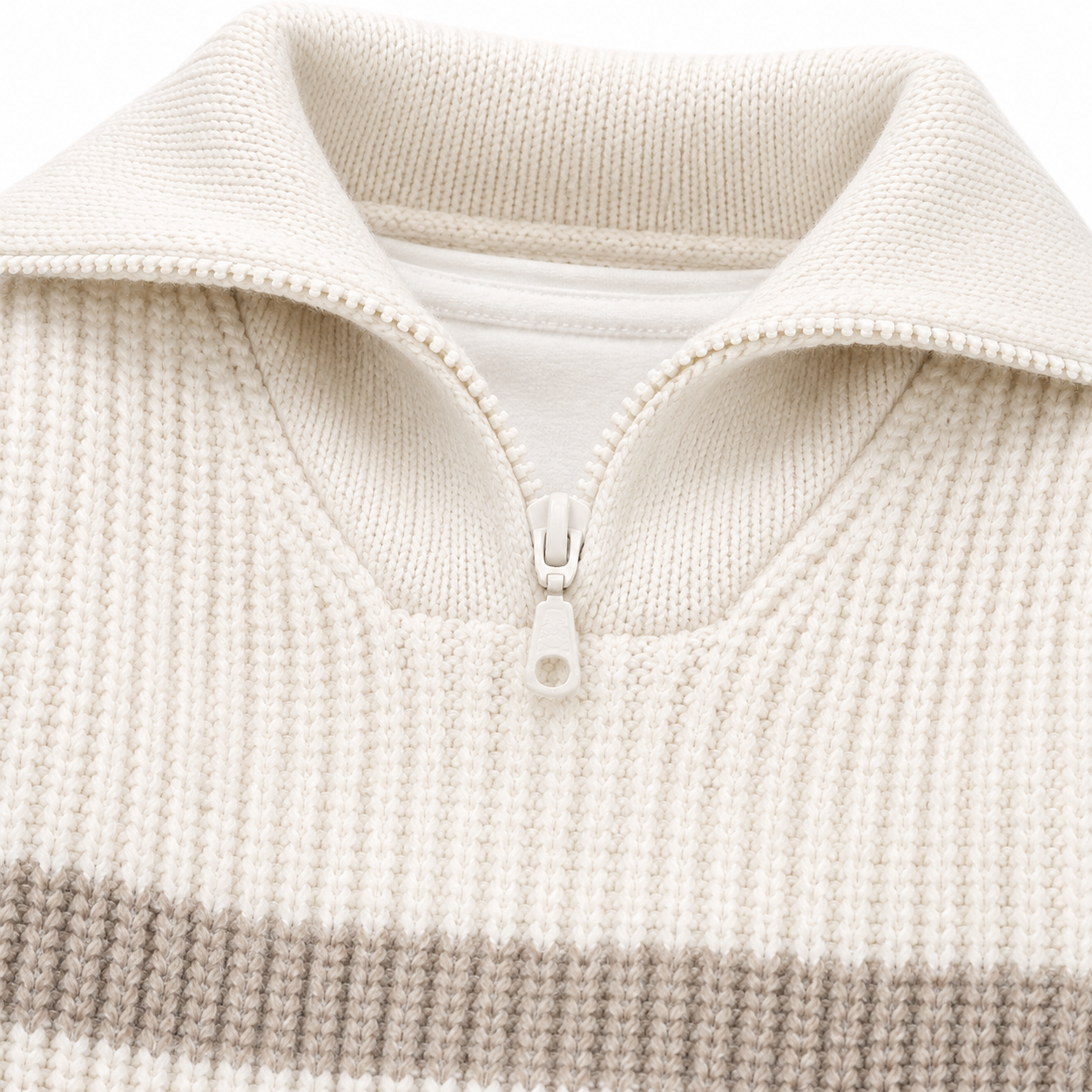 Cozy Striped Knit Set