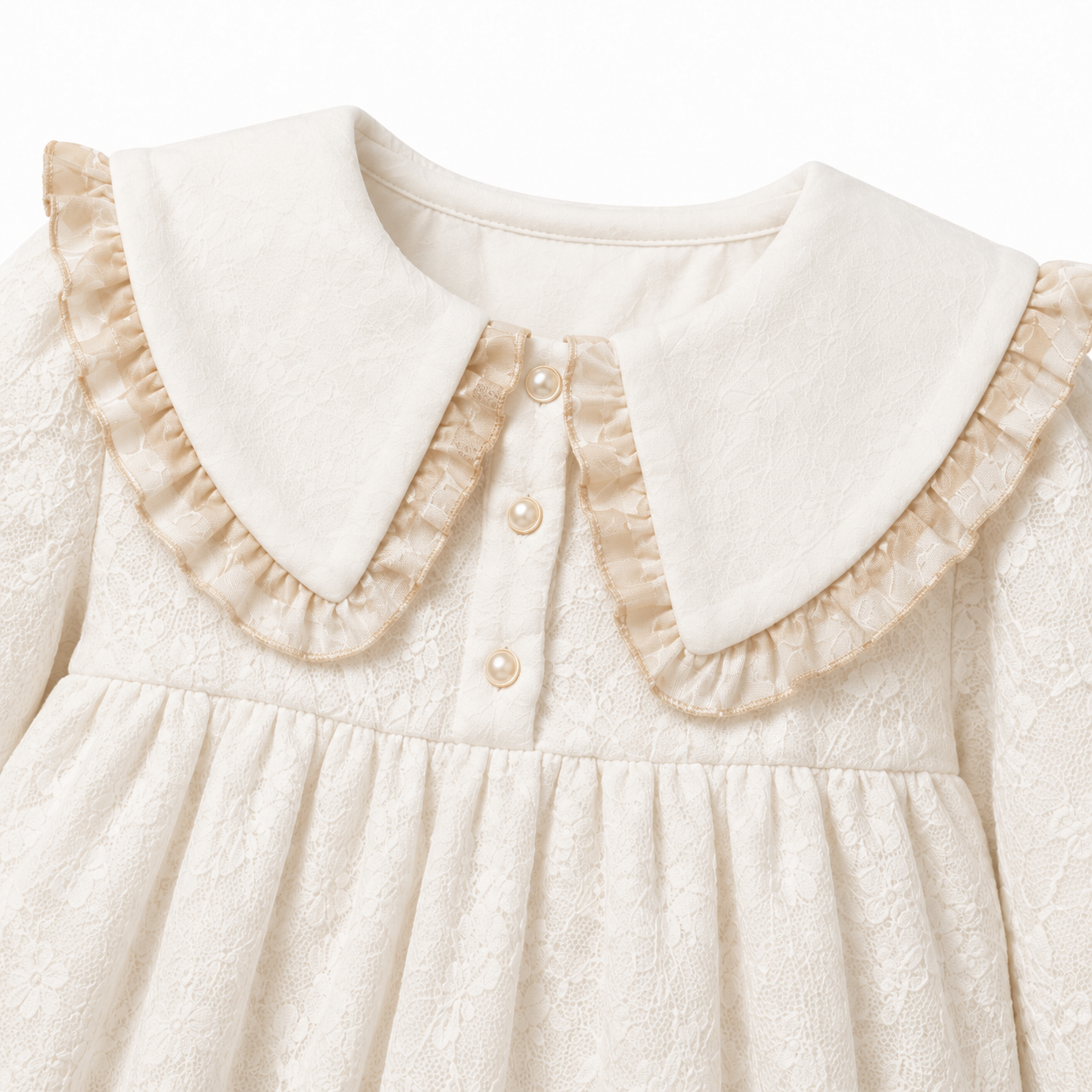 Vintage Bloom Bubble Romper Set