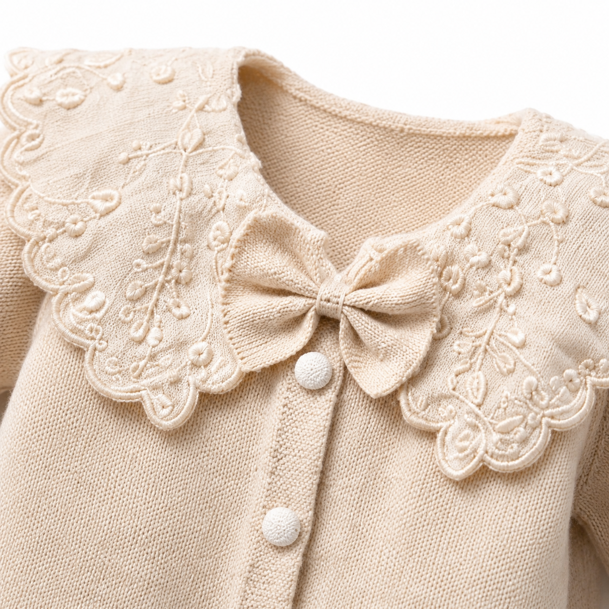 Ivory Lace Heirloom Newborn Set