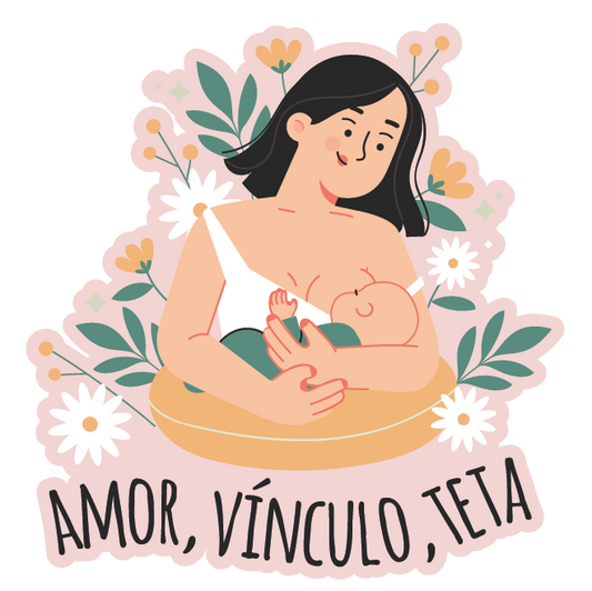 Sticker Amor, Vínculo, Teta