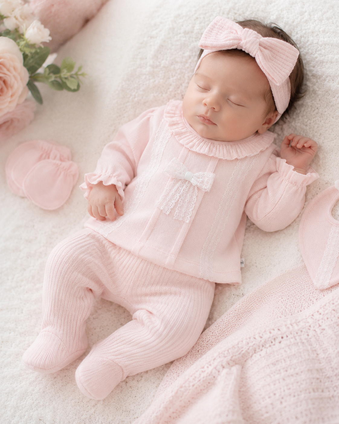 Blush Rose Luxury Newborn Set