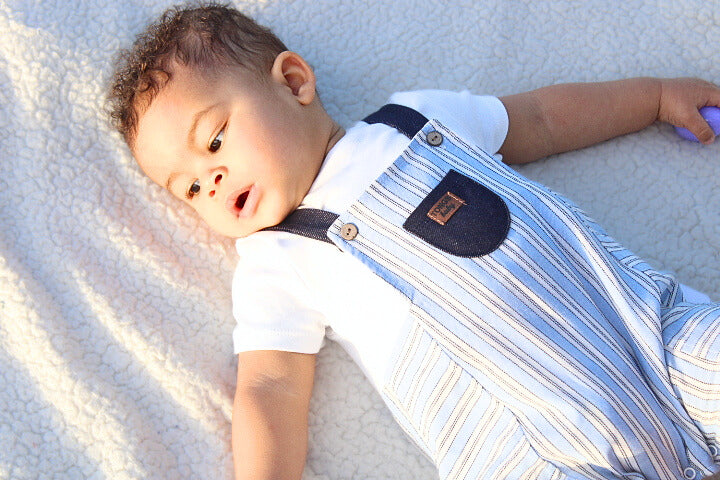 Baby Boy Blue Romper