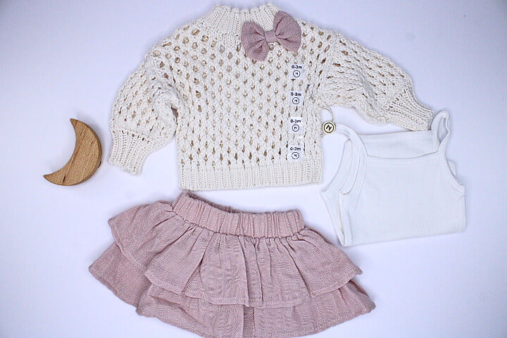 Baby Girl 3 Pieces Skirt Set