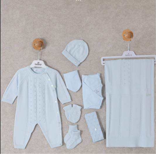 Baby Boy Light Blue NewBorn Set