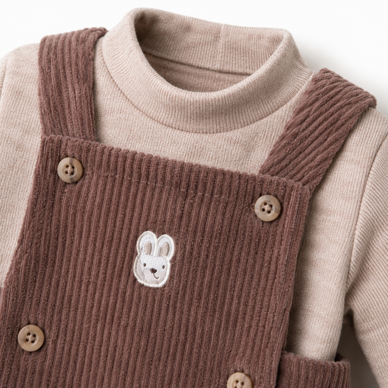 Little Bear Corduroy Overall Set