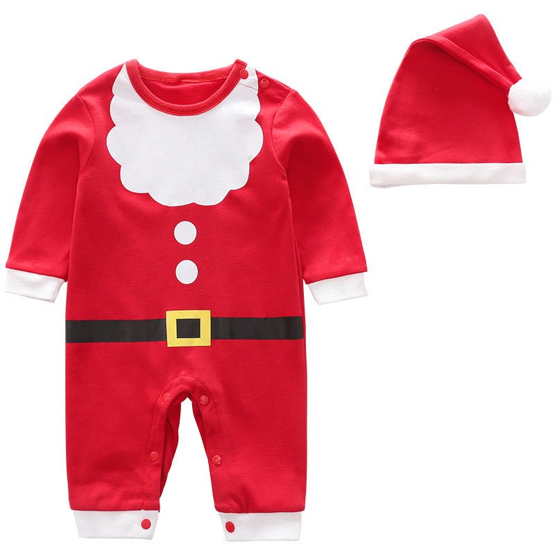 Christmas Cheer Cotton Romper
