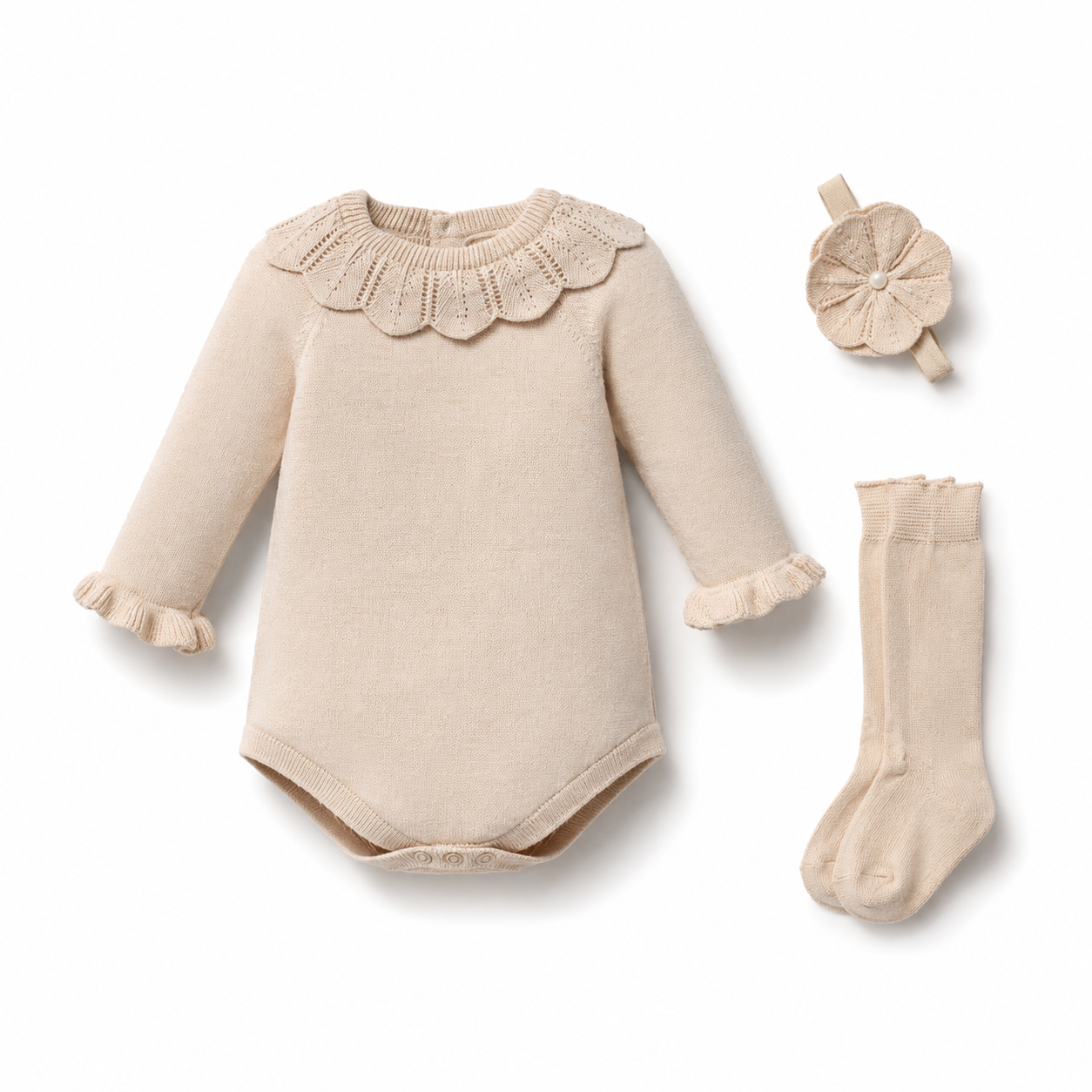 Petal Knit Keepsake Set