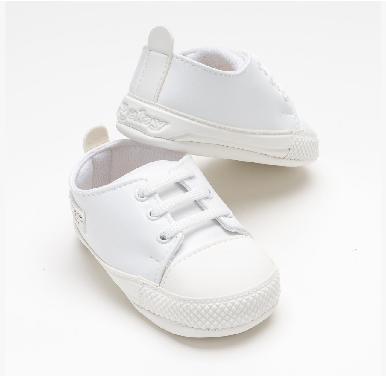 Baby Boy White Classic Sneaker