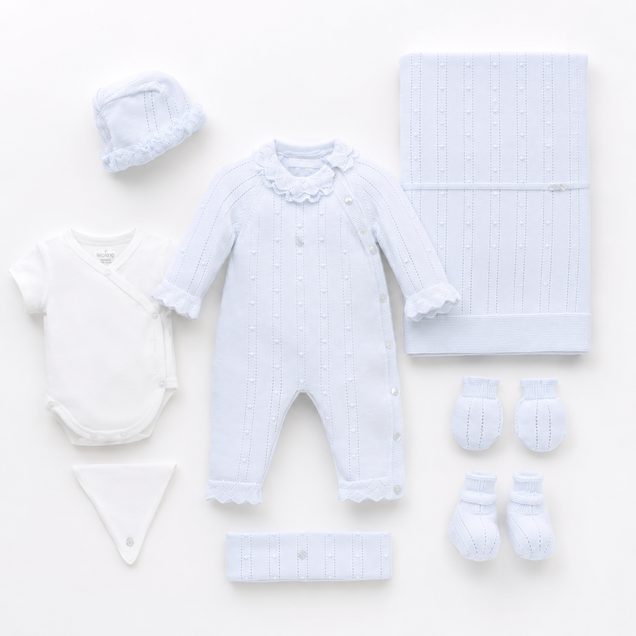 Baby Blue Princess Newborn Set