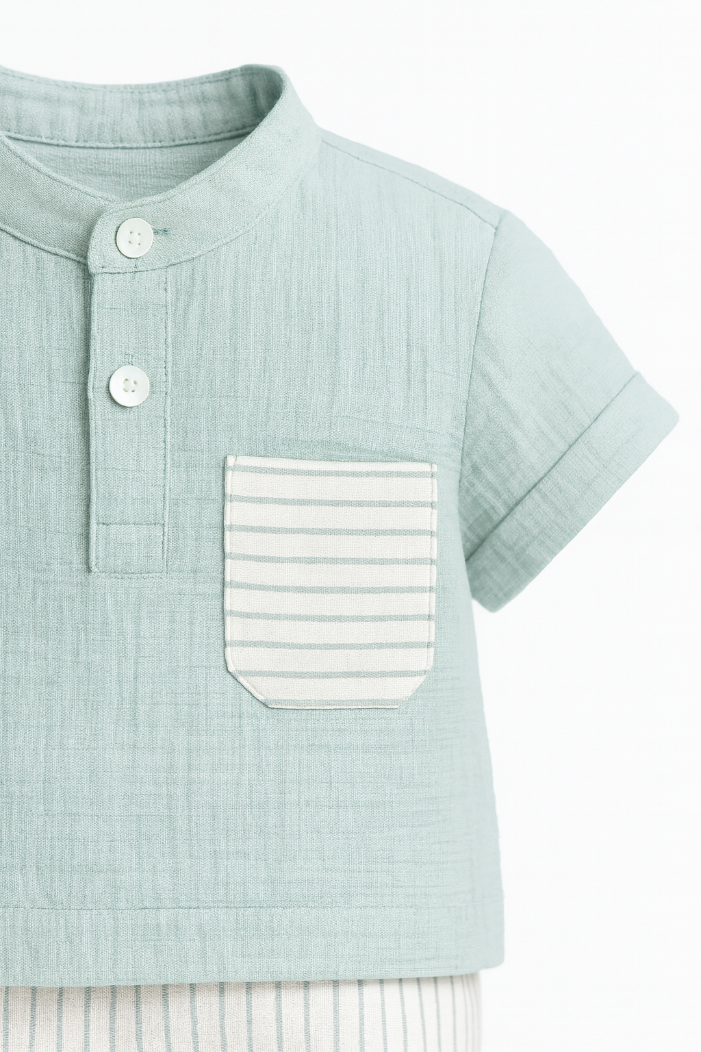 Baby Boy 2-Piece Textured Set