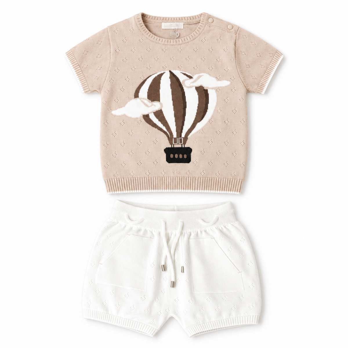 Baby Boy Short 2-piece Suit Cotton