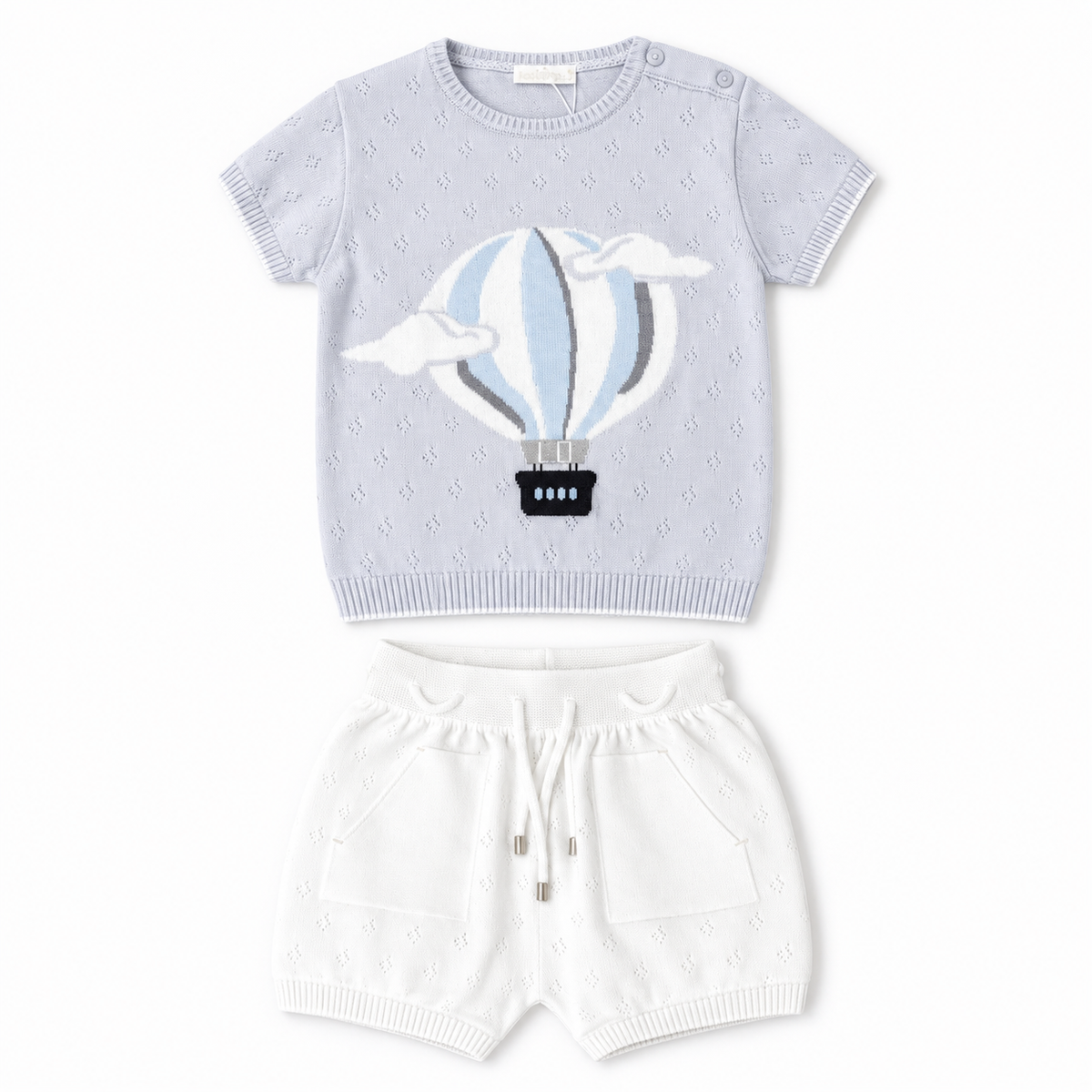Baby Boy Short 2-piece Suit Cotton