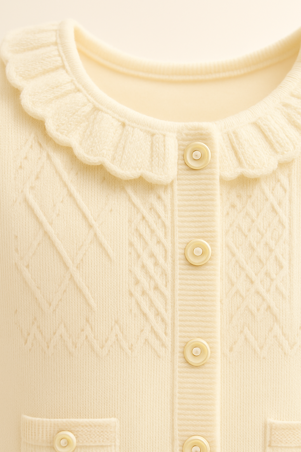 Baby Girl White 8 piece NewBorn Set