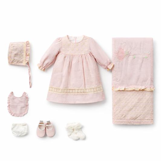 Blush Heirloom Garden Newborn Set