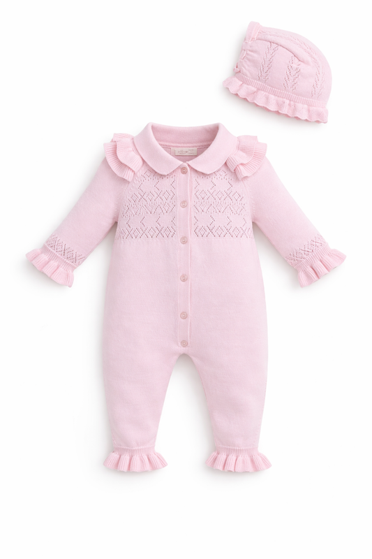 Blush Knit Elegance Set