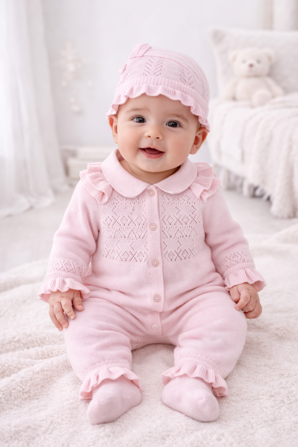 Blush Knit Elegance Set