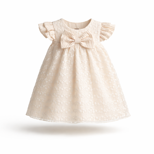 Blush Petal Lace Dress