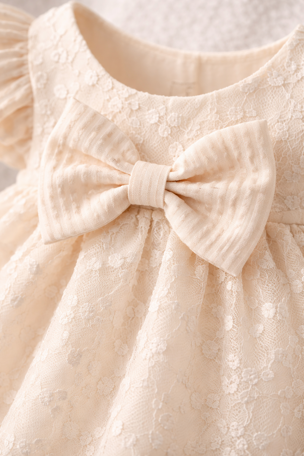 Blush Petal Lace Dress