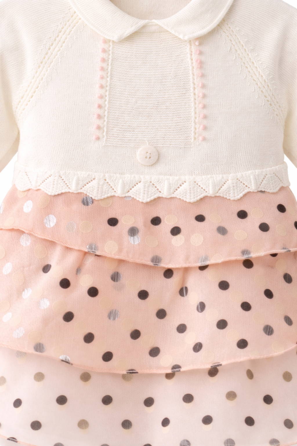 Blush Polka Dream Dress Set