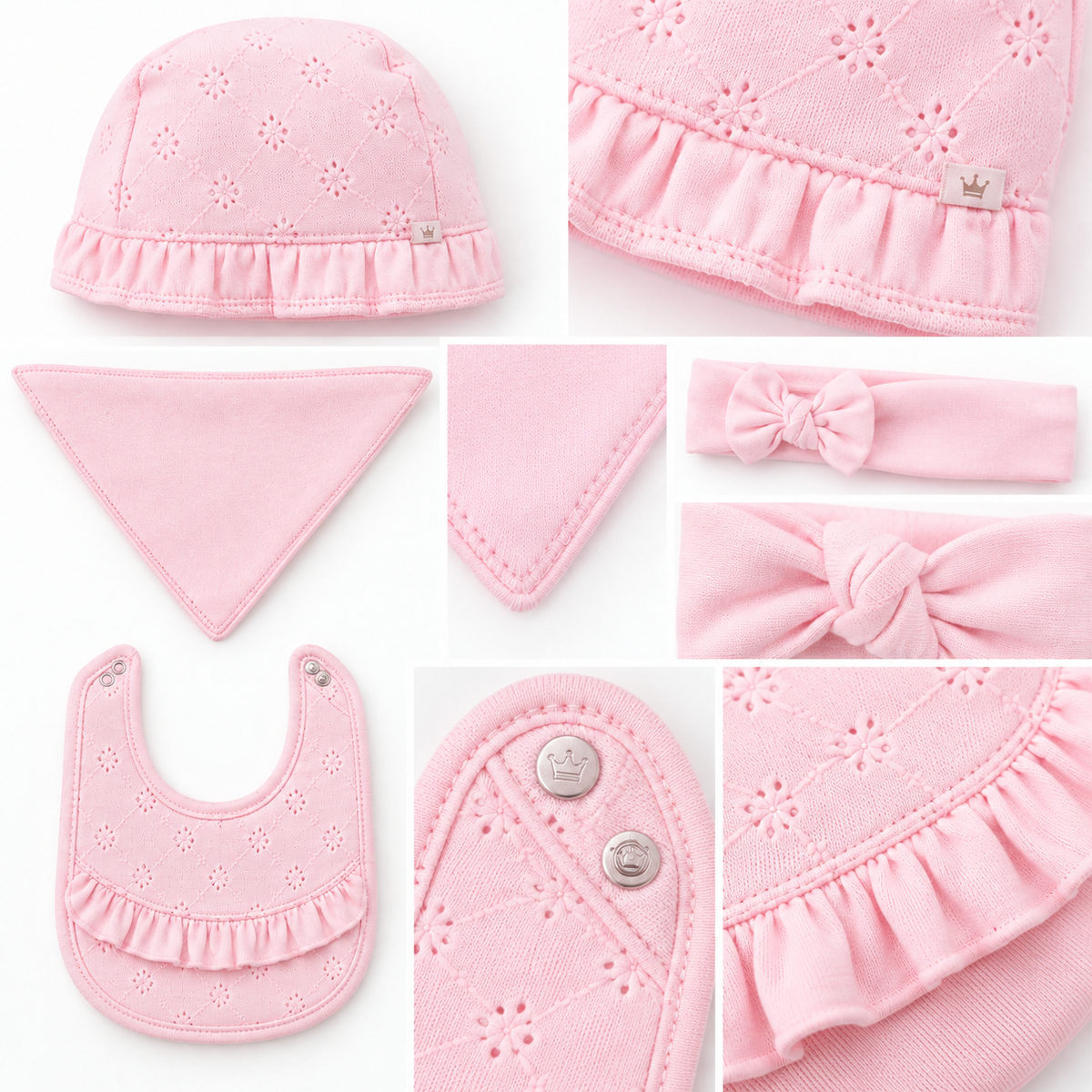 Blush Beginnings Newborn Layette Set