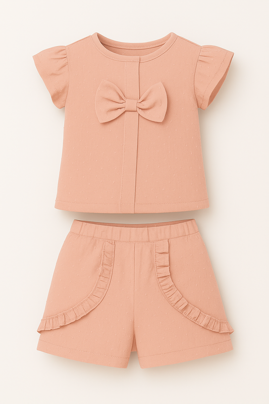 Blush Bow Set