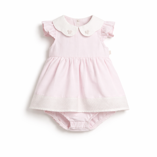 Blush Petal Dress Set